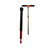 AMS 7/8in x 21in Plated Soil Probe with Slide Hammer, 5/8in Thread 