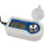 Sper Scientific Waterproof Digital Refractometer - Salinity, digital device with a display screen and a metallic measurement dial for measuring salinity levels in water.