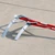 Slip Industries Speed Bump Lute, 30in, metal ramp with red and silver construction for traffic calming and safety.