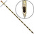  Seedburo 552 Brass Probe w/Handle, Auger Point, Partitions, 63in 