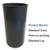 6 x 12in Concrete Test Cylinder Molds, Black, Flat Lid (20/Cs)