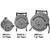  Durham Geo 51690100 Water Level Indicator with 1000ft Cable, 11in Reel, Stand 