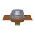 Thunderbird Products Thunderbird RD3TA, 3in Male Threaded Bottom Outlet Roof Drain 