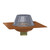 Thunderbird Products Thunderbird RD6NH, 6in No-Hub Bottom Outlet Roof Drain w/ Optional Clamping Ring 