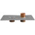 Thunderbird Products Thunderbird SBDCB2NH, 2in SS No-Hub Stainless Steel Balcony Deck Drain w/ Overflow 