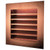 Thunderbird Products Thunderbird WLV1224J Copper W12in x H24in Louvered Gable End Vent Stucco Mount 