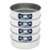 Global Gilson V6SF #4, 6in Diameter Full Height Sieve, Stainless Frame, Stainless Cloth, No.4 (4.75mm)