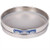 Gilson Company Gilson 8in Sieve with Backup Cloth, Stainless, Half Height, #200 