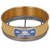 Gilson Company Gilson 8in Sieve, Brass/Stainless, Full Height, 2-1/2in 