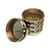 Global Gilson V3CH #635, 3in Diameter Half Height Sieve, Brass Frame, Stainless Cloth, No.635 (20 micrometer)