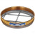 Gilson Company Gilson 8in Sieve, Brass/Stainless, Half Height, 2-1/2in 