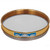 Gilson Company 8in Sieve with Backing Cloth, Brass/Stainless, Half Height, #140 