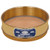 Gilson Company Gilson 8in Sieve, Brass Frame/Brass Cloth, Full Height, #8 