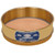 Gilson Company Gilson 8in Sieve, Brass Frame/Brass Cloth, Full Height, #12 
