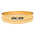 Global Gilson V12BH #16, 12in Diameter Half Height Sieve, Brass Frame, Brass Cloth, No.16 (1.18mm)