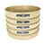 Global Gilson V12BI #40, 12in Diameter Intermediate Height Sieve, Brass Frame, Brass Cloth, No.40 (425 micrometer)