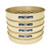 Global Gilson V12CI 3", 12in Diameter Intermediate Height Sieve, Brass Frame, Stainless Cloth, 3in (75.0mm)