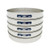 Global Gilson V12SI 2.12", 12in Diameter Intermediate Height Sieve, Stainless Frame, Stainless Cloth, 2.12in (53.0mm)