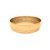 Global Gilson V3BHXPE, 3" Sieve Pan, Brass, Half Height, Extended Rim