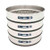 Global Gilson V200SH 50U BU, 200mm Diameter Half Height Sieve, Stainless Frame, Stainless Cloth, 50 micrometer W/Backing Cloth