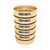 Global Gilson V200CF 35.5M, 200mm Diameter Full Height Sieve, Brass Frame, Stainless Cloth, 35.5mm