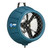 Jaybird Manufacturing Jaybird Aquafog TurboXE Fogging Fan, Explosion-Proof, blue industrial fogging fan with protective grille and safety features.