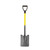  Bon Tool 28-147 Closed Back Shovel - Square Point With 27" D Fiberglass Handle 