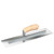  Bon Tool 66-315 Razor Stainless Steel Finishing Trowel - Square End - 18 X 5 - Camel Back Wood Handle 
