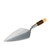  Bon Tool 72-545 Narrow London Forged Steel Brick Trowel - 10-1/2" With Leather Handle 
