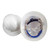  Bon Tool 84-536 Hard Hat - Full Brim - White With Ratchet 