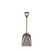  Bon Tool 84-700 Western Scoop Shovel - Aluminum 