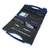 Sper Scientific Salt Refractometer with ATC - 0 to 100 PPT, NIST Certified, in a blue carrying case with accessories.