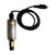 Sper Scientific 725 PSI Transducer Wide Range Pressure Meter, NIST Certified, black and gold pressure transducer device with attached cable and connector.