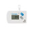 Sper Scientific Bluetooth Relative Humidity / Temperature / Pressure Logger, digital device showing current humidity reading of 34.5% RH on its display with control buttons and a mounting clip.