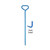  T&T Tools SNB30L, 30in Long Snub Nose Hook Manhole Cover Opener 