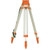  SECO 5301-21-ORG Aluminum Tripod with Round Legs Quick Clamp, Orange 