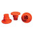  Mutual Industries 14640-0-5 OSHA Rebar Caps - Large (Pack Of 50) 