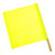  Mutual Industries 14994-139-1824 Lime Vinyl Highway Safety Flags, 18 In. X 18 In. X 24 In. (Pack Of 10) 