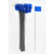  Mutual Industries 15901-25-21 Wire Marking Flags, 2.5inX 3.5inX 21in, Blue (Pack Of 1000) 