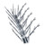  Bird-X SP-10-N Plastic Bird Spikes, Narrow 2.5" width x 10 ft 