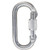  CMI BINER4 Aluminum Oval Screw Gate Carabiner 
