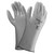 HMA Lab Supply Crusader-Flex Hot Mill Gloves, 14 inch, Medium, with white textured fabric, designed for heat protection and durability in industrial work environments.
