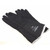 HMA Lab Supply Char-Guard Gloves, 14in, High Temperature, Small, black protective gloves for heat resistance and industrial use.
