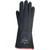 HMA Lab Supply Char-Guard Gloves, 14in, High Temperature, Medium, black protective gloves for high heat resistance.