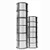  Deslauriers HDS1496 Heavy Duty Steel Column Form for Concrete Forming, 14in Dia X 8ft 