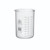 United Scientific BG1000-4000-CASE Beakers, low form, borosilicate glass, 4000ml, case of 6 