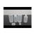  United Scientific 33303 Reagent bottles, narrow mouth, pp, 250ml (pk of 12) 