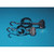 United Scientific HKCL02 Hook collar clamp, for 3/4" diameter rods 