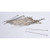  United Scientific IPIN01-PK/100 Insect pins, #1, pack of 100 