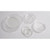  United Scientific K1004-J Petri dishes, polystyrene, 90mm x 15mm (pk of 10) 
